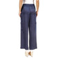 Women's Solid Satin Cargo Pants, Regular & Petite