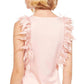 Feather Top In Pink