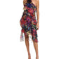 Marchesa Notte Printed Dress