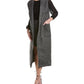 Michael Kors Collection Herringbone Wool Wrap Coat
