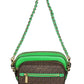 Michael Kors Jet Set Logo Plaque Zip-Up Crossbody Bag