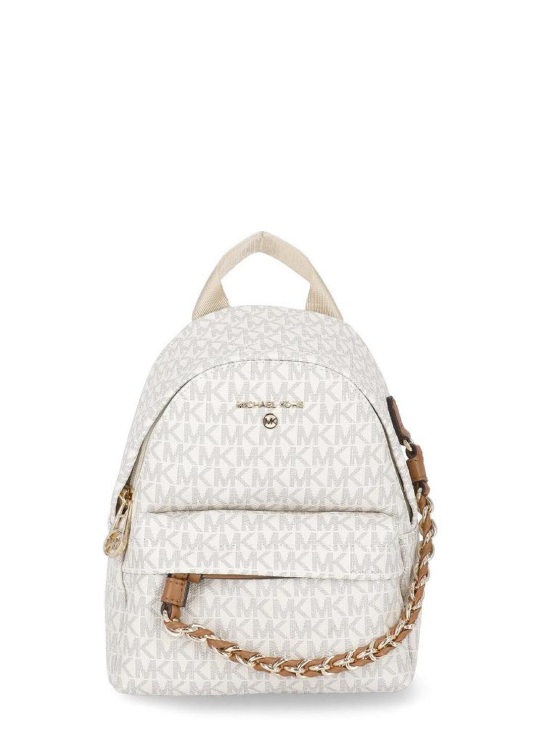 Michael Michael Kors Rhea Logo Lettering Mini Monogram Backpack