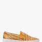 Keaton Animal Logo Print Leather Slip-On Sneaker