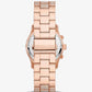 Runway Pavé Rose Gold-Tone Watch