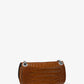 Christie Mini Crocodile Embossed Leather Envelope Bag
