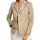 Michael Kors Twill Button Jacket