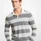 Striped Stretch Cotton Rugby Sweater