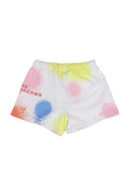 The Marc Jacobs Kids Logo Detailed Drawstring Shorts