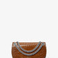 Christie Mini Crocodile Embossed Leather Envelope Bag