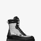 Rowan Embellished Leather Lace-Up Boot