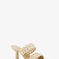 Nadia Metallic Braided Mule