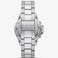 Oversized Everest Silver-Tone Watch