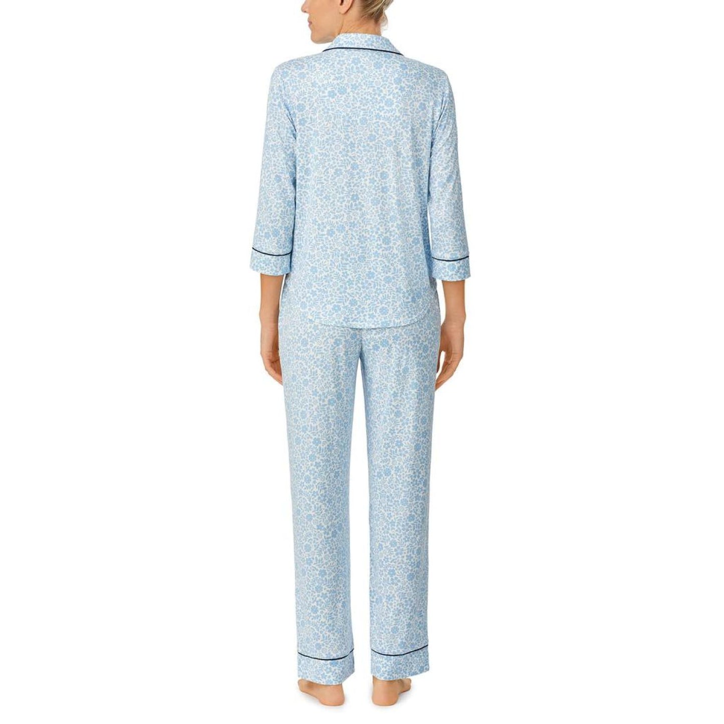 Brushed Jersey 3/4 Sleeve Long PJ