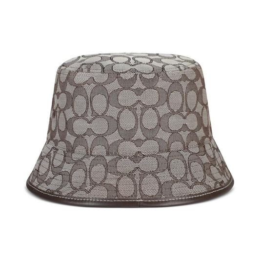 Women's Signature C Jacquard Canvas Bucket Hat