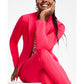 Petite Knit One-Button Blazer, Regular & Petite