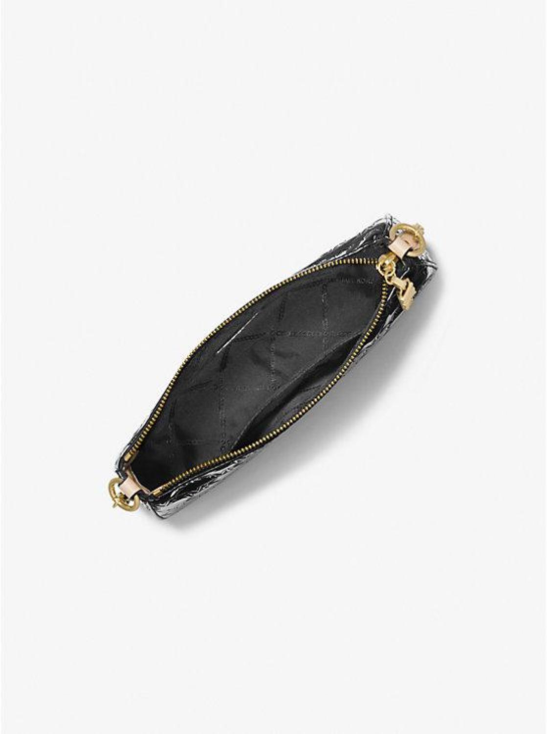 Empire Medium Patent Chain-Link Pochette