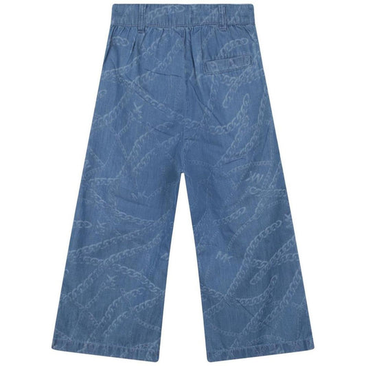 Blue Loose Trousers