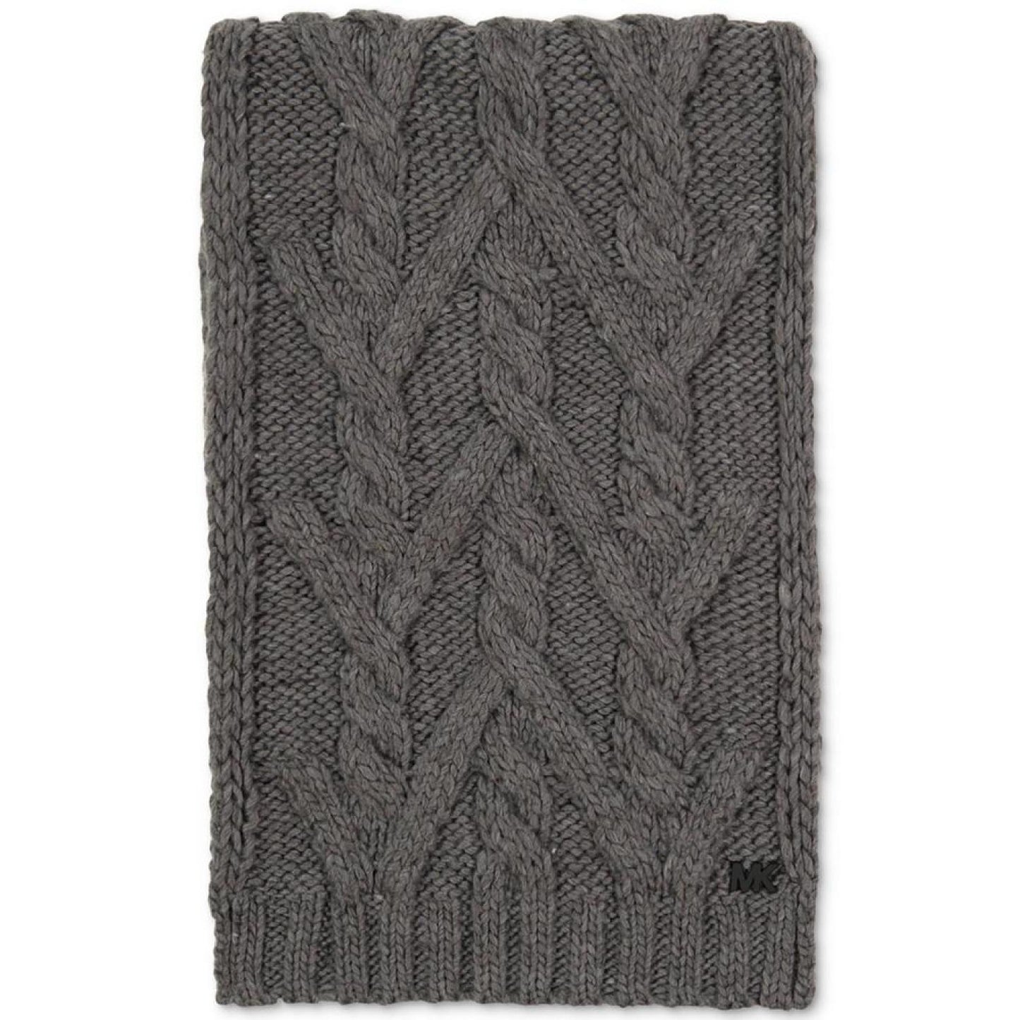 Men's Branches MK Logo Cable Scarf