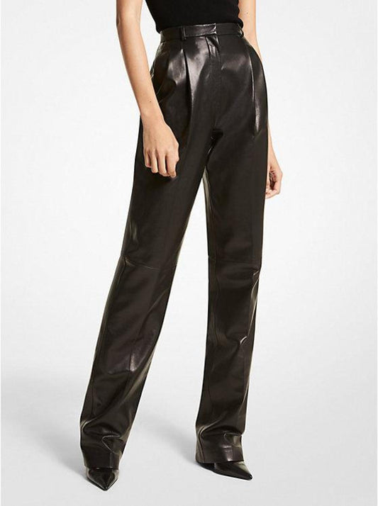 Mika Plonge  Leather Trousers