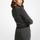 Logo Jacquard Cardigan
