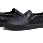 Signature Embossed Pebble Slip-On Skate Sneaker