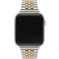 Two-Tone Stainless Steel Band for Apple Watch, Compatible with 42mm, 44mm and 45mm