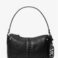Astor Large Studded Leather Shoulder Bag