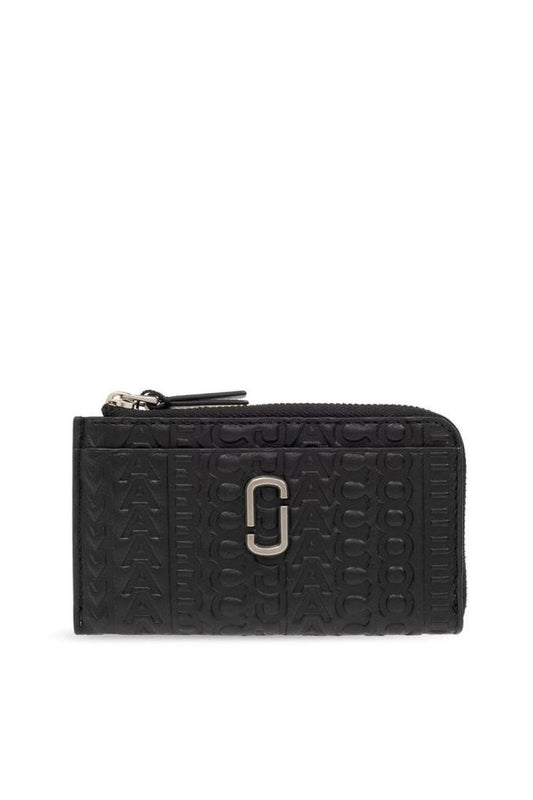 Marc Jacobs The Monogram Debossed J Marc Top Zip Multi Wallet