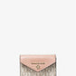 Jet Set Charm Small Logo and Leather Envelope Trifold Wallet