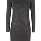 Michael Michael Kors Embellished Long-Sleeved Dress