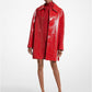 Crackle Patent Leather Balmacaan