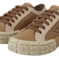 Prada Gabardine Bicol Low Top Sneakers Men's Shoes