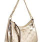 Michael Kors Logo Printed Zipped Small Shoulder Bag