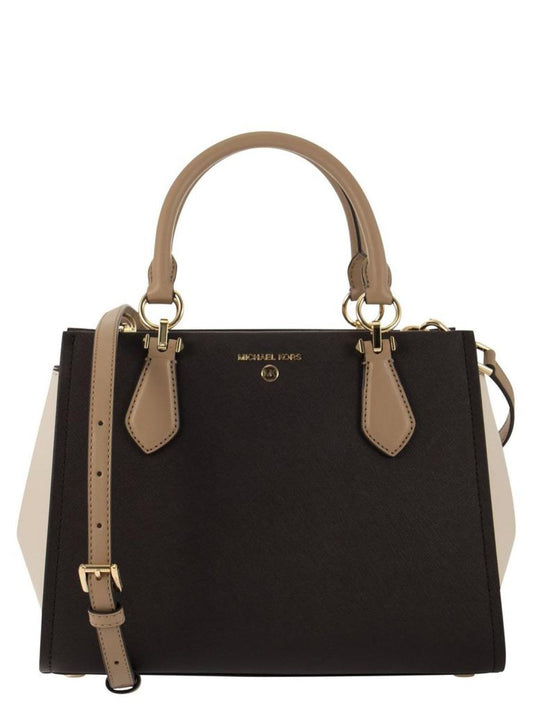 Michael Michael Kors Marilyn Logo Plaque Medium Tote Bag