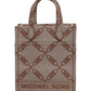 Michael Michael Kors Gigi Logo Jacquard Extra-Small Crossbody Bag