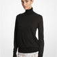 Joan Featherweight Silk Turtleneck Sweater