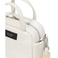Puffed Smooth Leather Small Satchel