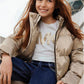 Quilted Ciré Puffer Jacket