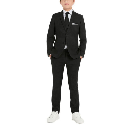 Big Boys 2 Piece Slim Fit Stretch Suit