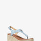 Laney Logo Espadrille Wedge Sandal