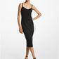 Stretch Wool Slip Dress