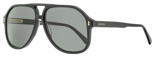 Gucci Men's Pilot Sunglasses GG1042S 001 Black 60mm