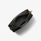 Ginny Medium Woven Leather Crossbody Bag