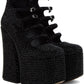 Black 'The Rhinestone Kiki' Heels