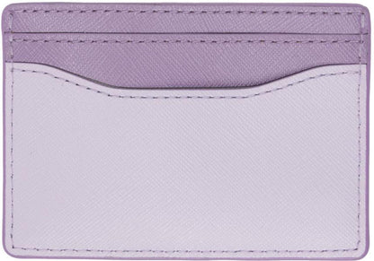 Purple 'The J Marc' Card Holder