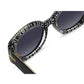 Safilo Rectangle Sunglasses, 56mm