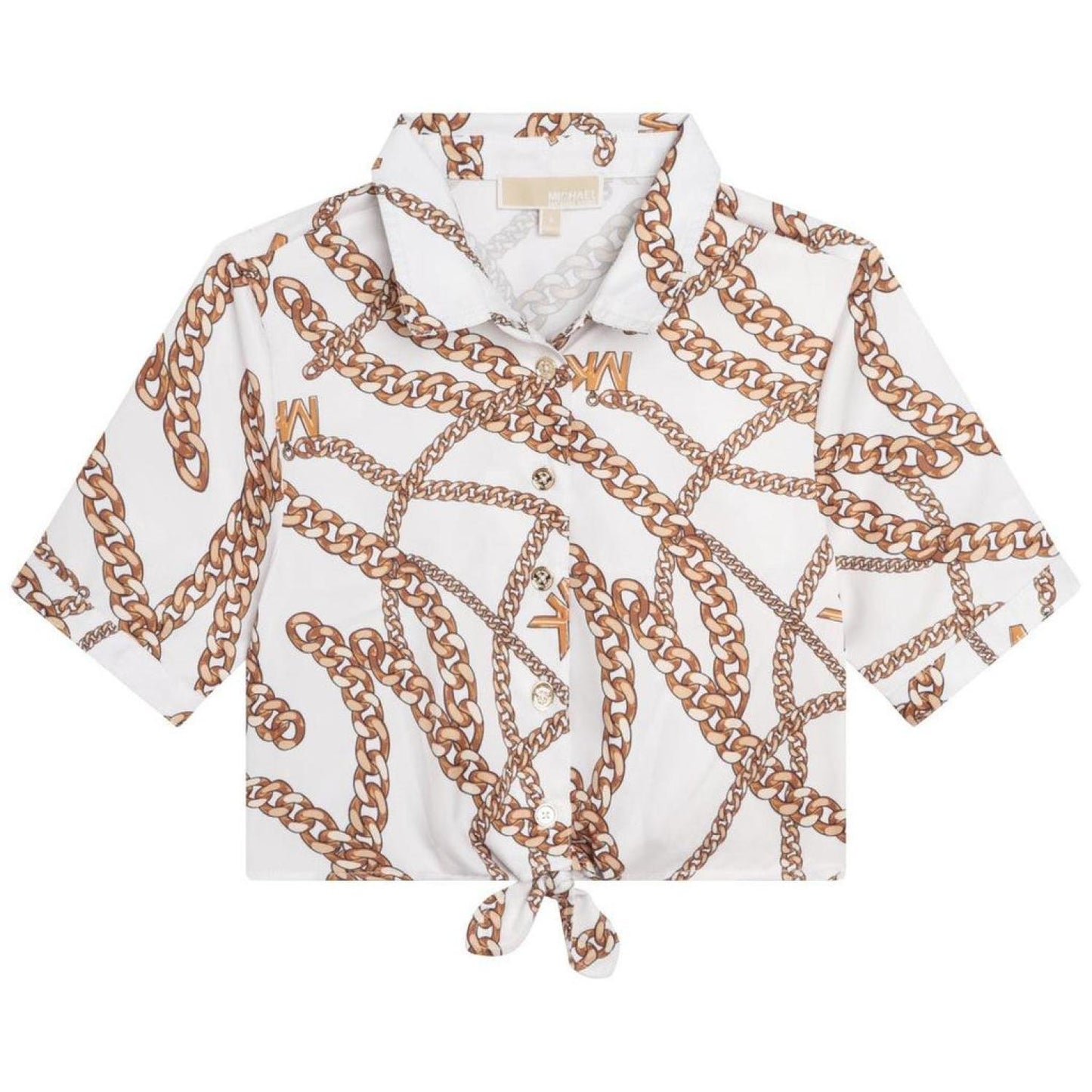 White Patterned Shirt
