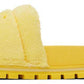 Yellow 'The Terry Slide' Sandals