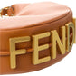 FENDI Fendigraphy Small Leather Hobo Bag