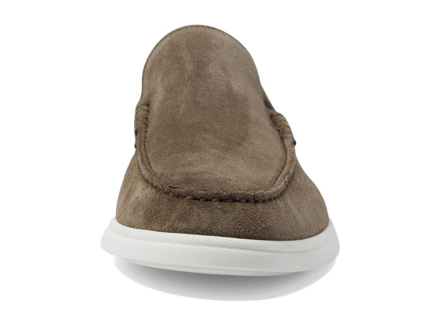 Sienne Suede Loafers with Contrast Rubber Sole
